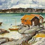 870 3595 Oljemålning